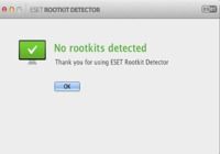 Eset Rootkit Detector pour mac