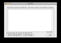 Easy PDF pour mac