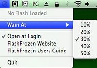 FlashFrozen pour mac
