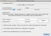 CPU Speed Accelerator pour mac