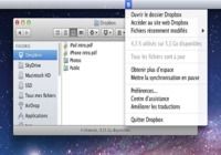 Dropbox pour mac