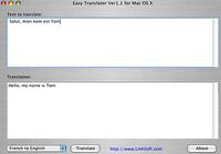 Easy Translator pour mac