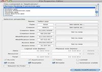 File Properties Editor pour mac