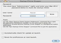 Startup Chime Stopper pour mac