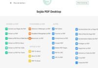 Sejda PDF Desktop pour mac