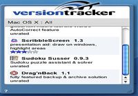 VersionTracker pour mac