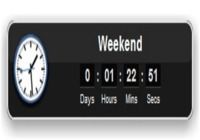 Countdown Dashboard Widget  pour mac