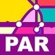 Carte des transports de Paris - Carte et itinéraires de Metro pour mac