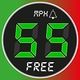 Speedometer - Free - Speed Limit Alert with Map, HUD and GPS Bla pour mac