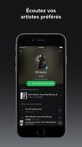 Spotify Music pour mac