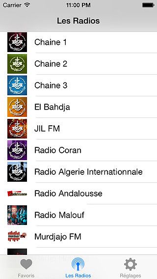 Radios Algérie pour mac
