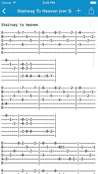 Achording - Accords et Tablatures de Guitare pour mac