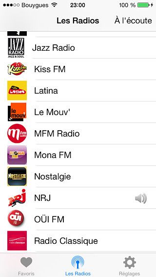 Radios de France pour mac