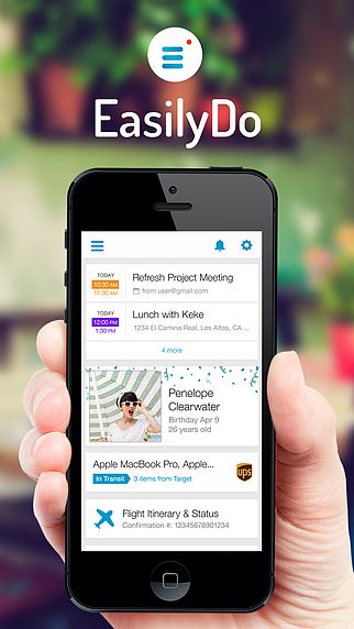 EasilyDo Assistant for Contacts, Calendar, Email, Travel and Rec pour mac