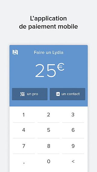 Lydia - Paiement mobile sécurisé France pour mac
