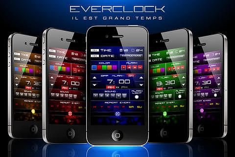 Réveil Horloge : Everclock Pro pour mac