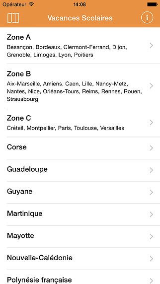 Vacances Scolaires pour mac Vacances Scolaires pour mac