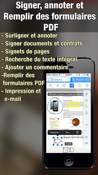 IDocs pour documents Word Office et formulaires et annotations P pour mac