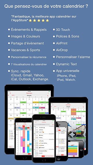 Calendrier PocketLife pour mac