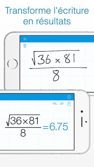 MyScript Calculator - Calculatrice manuscrite pour mac MyScript Calculator - Calculatrice manuscrite pour mac