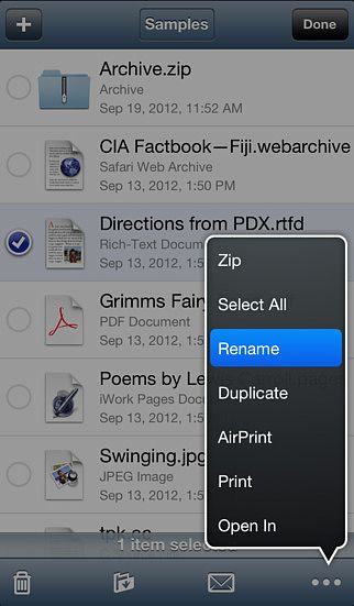 Air Sharing (iPhone uniquement) pour mac