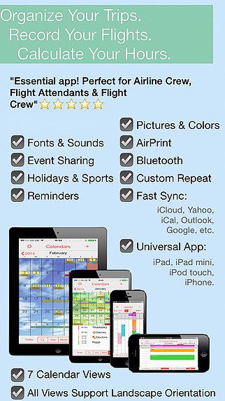 FlightLife Crew Organizer pour mac
