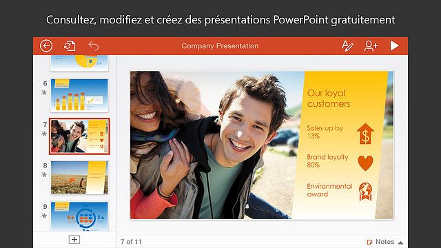 Microsoft PowerPoint pour mac