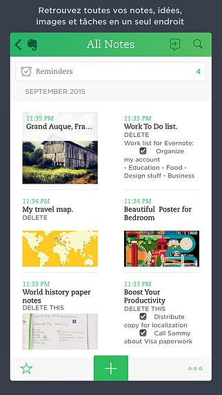 Evernote pour mac Evernote pour mac