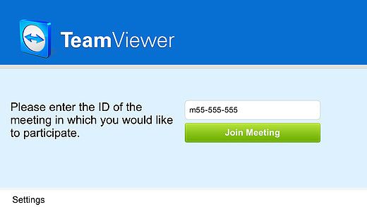 TeamViewer pour réunions pour mac