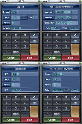 Facile à emploie-Calculatrice Financière Lite (EZ Financial Calc pour mac