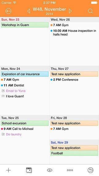 Awesome Calendar pour mac