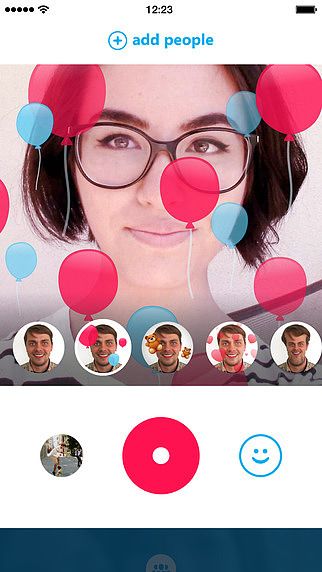 Skype Qik : Messagerie vidéo de groupe pour mac