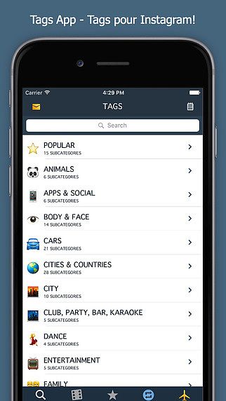 Tags App - Tags pour Instagram pour mac