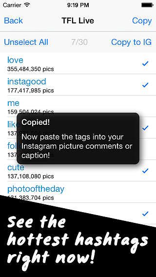 TagsForLikes Pro - Copy and Paste Tags for Instagram pour mac