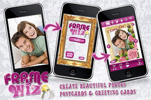 Frame Wiz - Greeting cards, postcards, ecards and frames pour mac