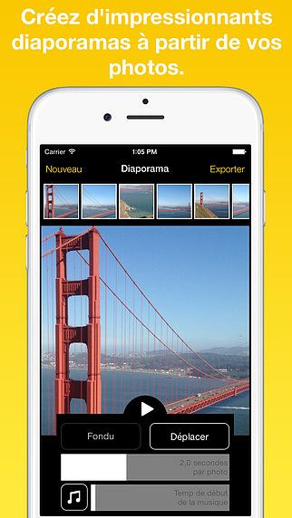 Images à vidéo - Créez des diaporamas vidéos à partager sur Inst pour mac