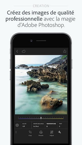 Adobe Photoshop Lightroom for iPhone pour mac