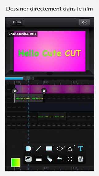 Cute CUT - Editeur de vidéo en fonction complète pour mac Cute CUT - Editeur de vidéo en fonction complète pour mac