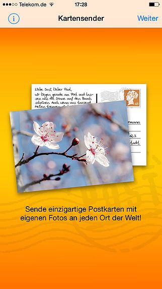 Kartensender - Einzigartige Postkarten weltweit versenden, direk pour mac Kartensender - Einzigartige Postkarten weltweit versenden, direk pour mac