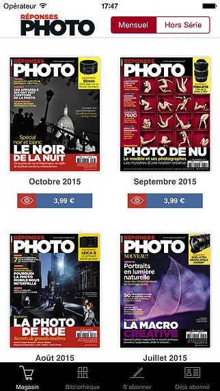 Réponses Photo Magazine pour mac