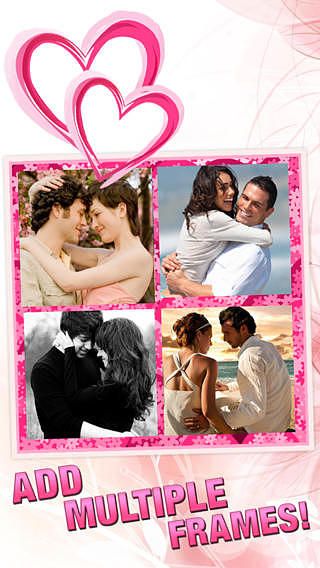 Cadre de Valentine Collage Pic pour mac