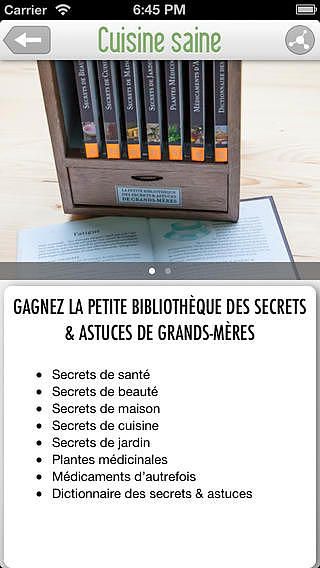 Cuisine Saine pour mac