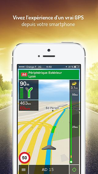 MappyGPS Free - La navigation gratuite par Mappy pour mac MappyGPS Free - La navigation gratuite par Mappy pour mac