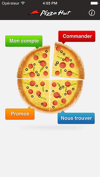 Pizza Hut France, infos et commande pour mac Pizza Hut France, infos et commande pour mac