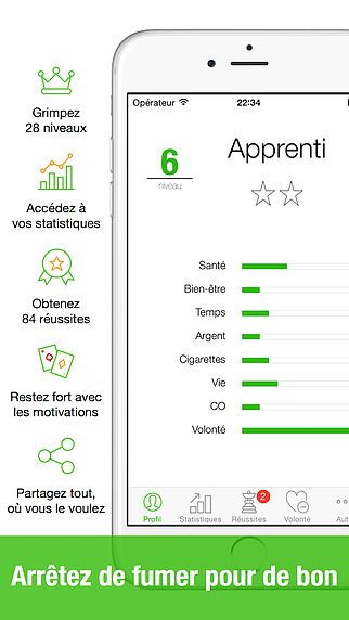Kwit - arrêter de fumer pour de bon - stop la clope pour mac