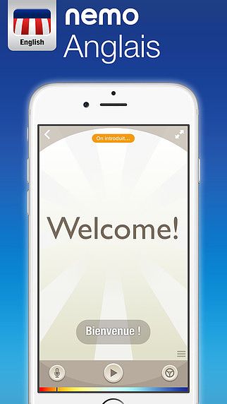 Nemo Anglais - App gratuite pour apprendre l'anglais sur iPhone  pour mac