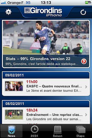 Girondins Officiel pour mac Girondins Officiel pour mac