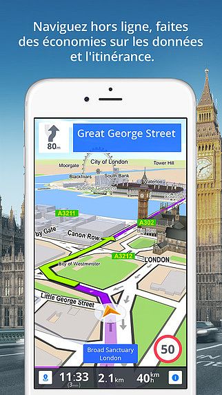Sygic: navigation GPS, cartes hors ligne et points d'intérêt, se pour mac