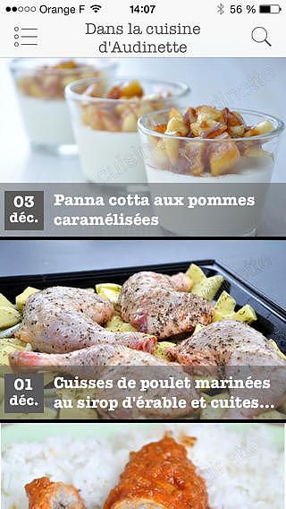 Dans la cuisine d'Audinette : Des recettes gourmandes, simples,  pour mac