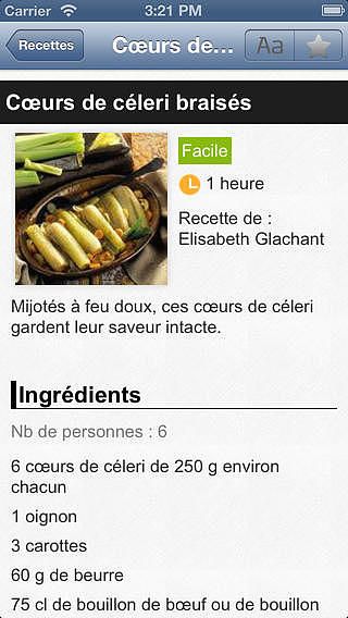 Cuisine France - Recettes et astuces pour les cuisiniers françai pour mac